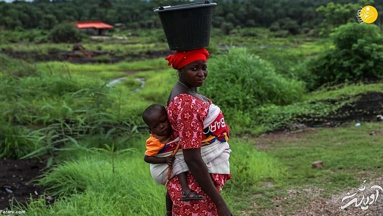 (تصاویر) زندگی دشوار زنان در گینه